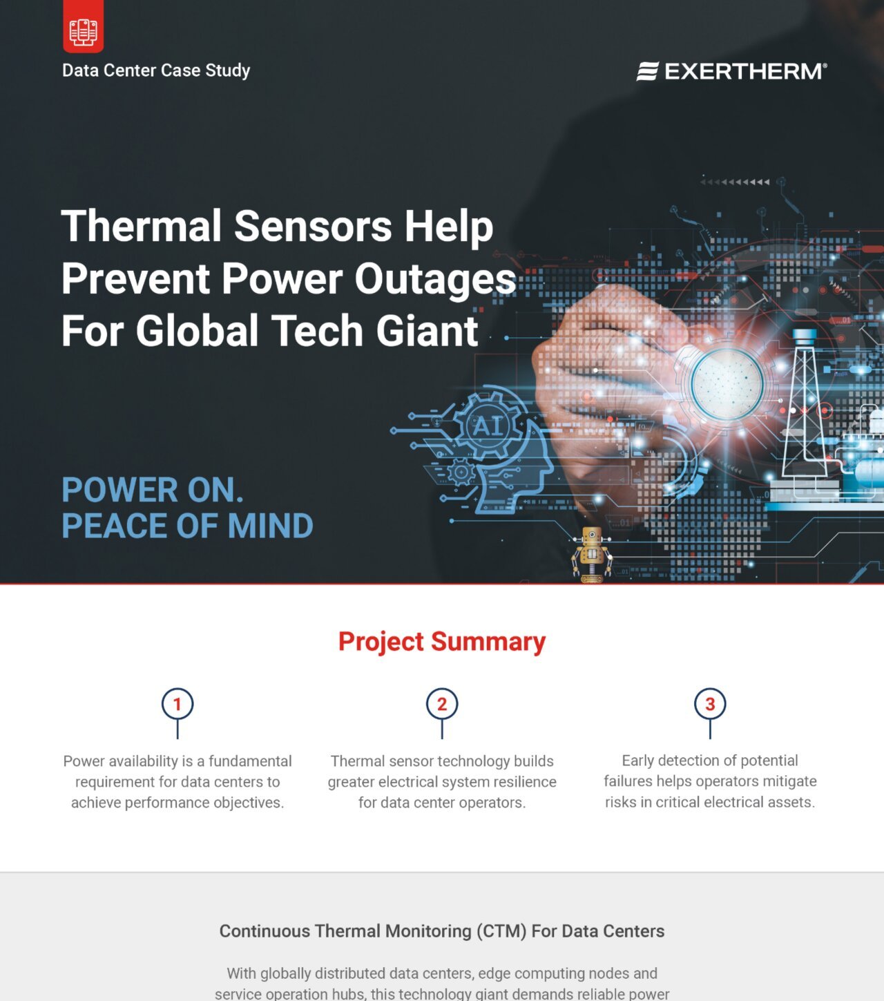 Thermal Sensors Help Prevent Power Outages for Global Tech Giant New